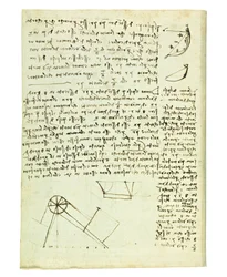 Codex sur le vol des oiseaux, Folio 1 verso